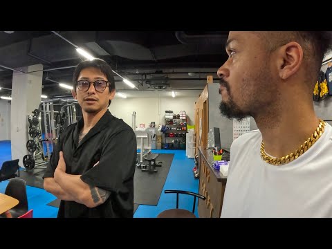 喧嘩になった啓之輔のジムに乗り込んでみた。