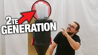 Der Doppelzyklonabscheider hat ein Update bekommen! | 100% automatische Entleerung!