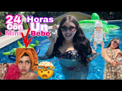 24 HORAS CON UN BEBÉ MINIATURA DE SILICONA 😱 / 24 HORAS CON UN BEBÉ REALISTA/ * LA GENTE ME VE RARO