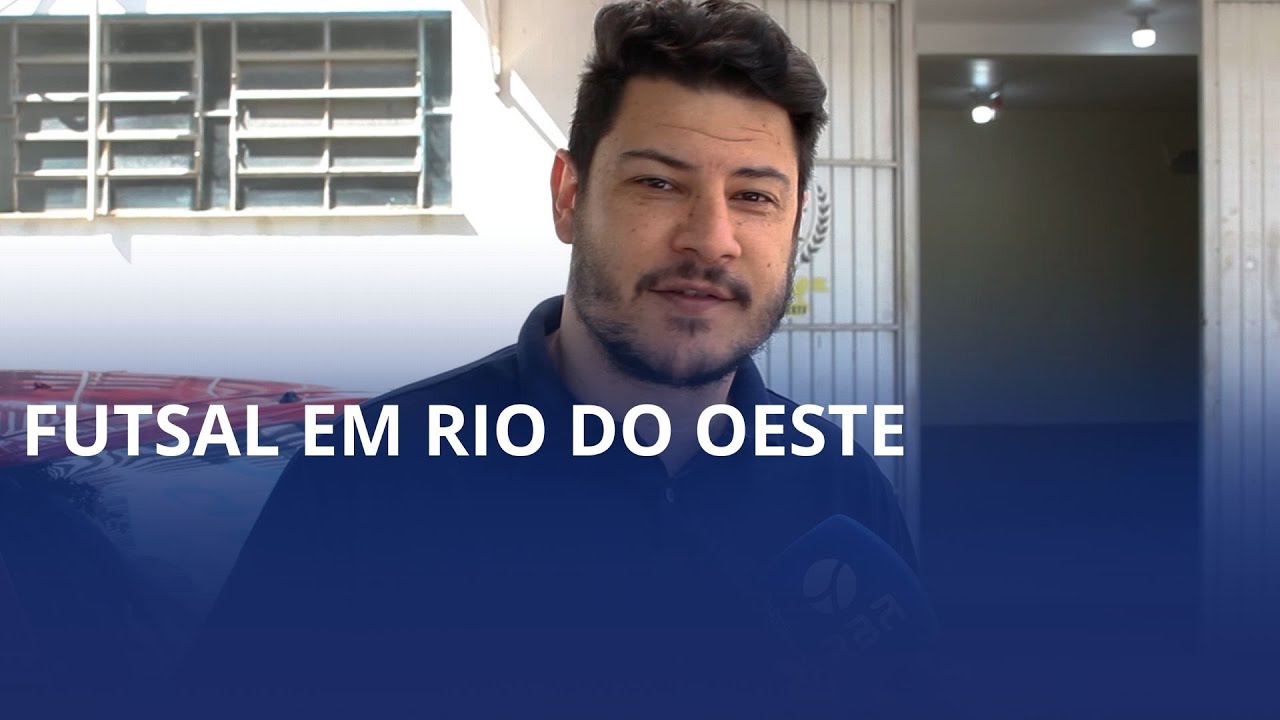 Competições de futsal agitam o município de Rio do Oeste