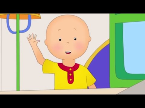 NEW Funny Animated cartoons Kid | Caillou Rides The School Bus | WATCH ONLINE | Videos For Kids
