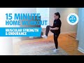 15-Minute Home Workout - Muscular Strength & Endurance