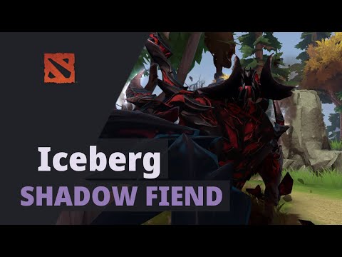 Iceberg plays Shadow Fiend Dota 2 Full Game