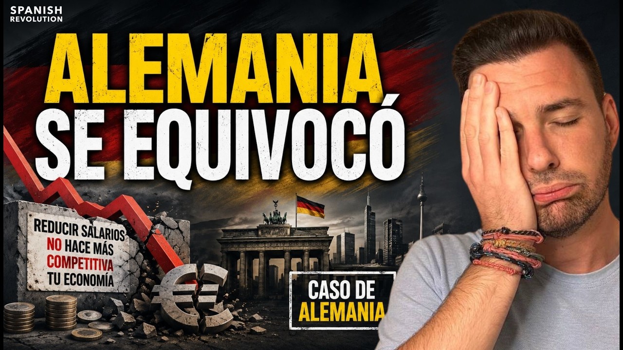 🇩🇪 El MITO de que Alemania ganó competitividad por bajar salarios💰‼️Fue por otra cosa!