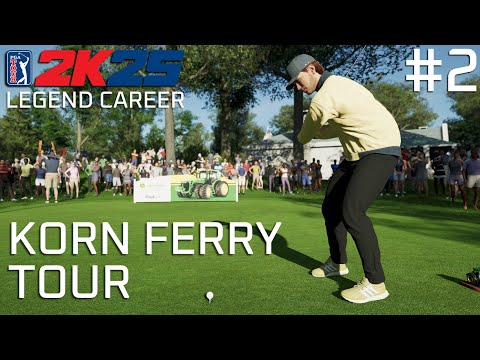 PGA Tour 2k25 | LEGEND CAREER PART #2 - Korn Ferry Tour Opener | 4K60 PC Ultra Gameplay