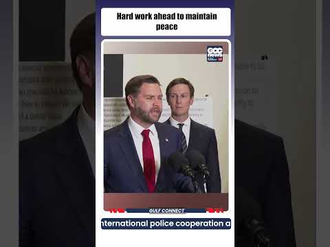 US Envoy Vance: Optimism and Challenges Ahead for Gaza Ceasefire