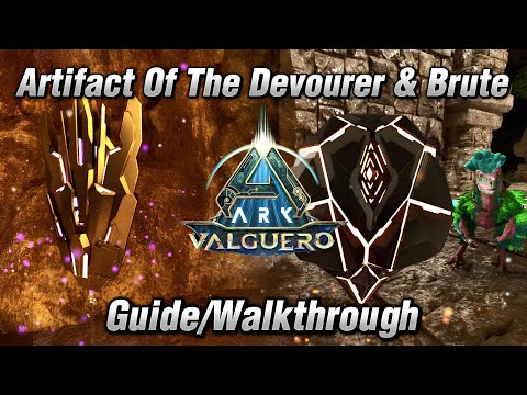 Ark: Survival Ascended Valguero Artifact Of The Devourer & Brute (Lost Temple) Cave Guide