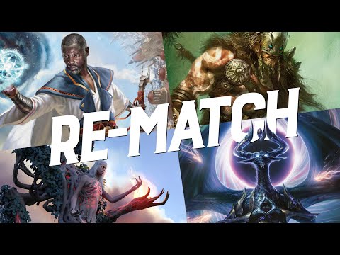 RE-MATCH! Teferi, Garruk, Nicol Bolas, Wrenn and Six | Oathbreaker Gameplay