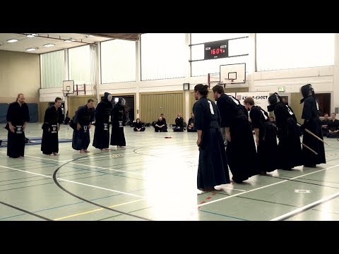 Kendo NRW Mannschaftsmeisterschaft 2018 - Finale - DJSG Köln vs LeChevalier Recklinghausen