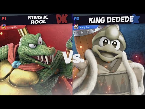 Legion Smash Ultimate Cup (Losers Quarter Final): King Ant(DDD) vs KirbyKid(K Rool)