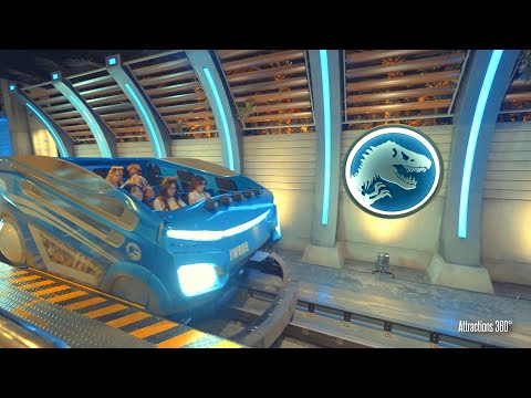 Jurassic World Ride | INSANE Dark Ride EVER! | Universal Studio Theme Park 2025