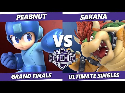 Tipped Off: Reunion GRAND FINALS - Peabnut (Mega Man) Vs. Sakana (Bowser) SSBU Ultimate Tournament
