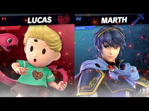 VT Sept Monthly - Jennifer (Marth) vs. Barnowl (Lucas) - LR1 - Ult Singles (9/21/19)