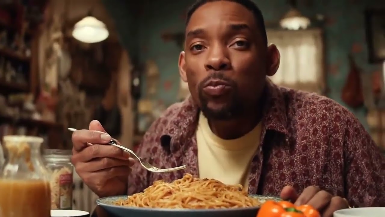 Will Smith Eating Spaghetti Test 2025 - Google | Veo 3 | 2025