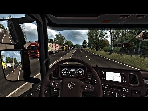ETS2 1.37 POV Driving Scania S520 - Latvia to Finland