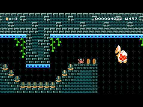Rock Lobster's Star Excursion by JohnnyZ - SUPER MARIO MAKER - NO COMMENTARY 1bc