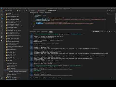 How to deploy event sourcing solution for Azure Cosmos DB with Azure Functions (Java) in 7 minutes!