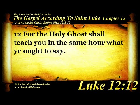 Gospel of Luke Chapter 12 - Bible Book #42 - The Holy Bible KJV HD Audio-Text Read Along