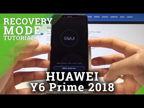 How to EMUI Recovery Mode in HUAWEI Y6 Prime 2018 – HUAWEI eRecovery Mode