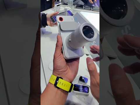 El teléfono modular de Tecno Mobile, presentado en el MWC2026. Que copia Apple