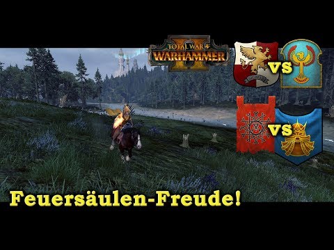 Feuersäulenfreude - Imperium, Gruftkönige, Skaven, Zwerge - Total War: Warhammer 2 deutsch