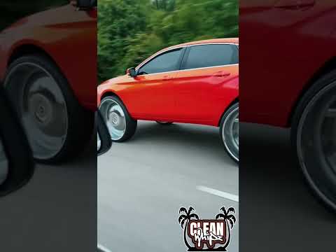 Cleanest 2018 chevy impala on massive 32 inch wheels | donks | Bigwheels | Candy paint |
