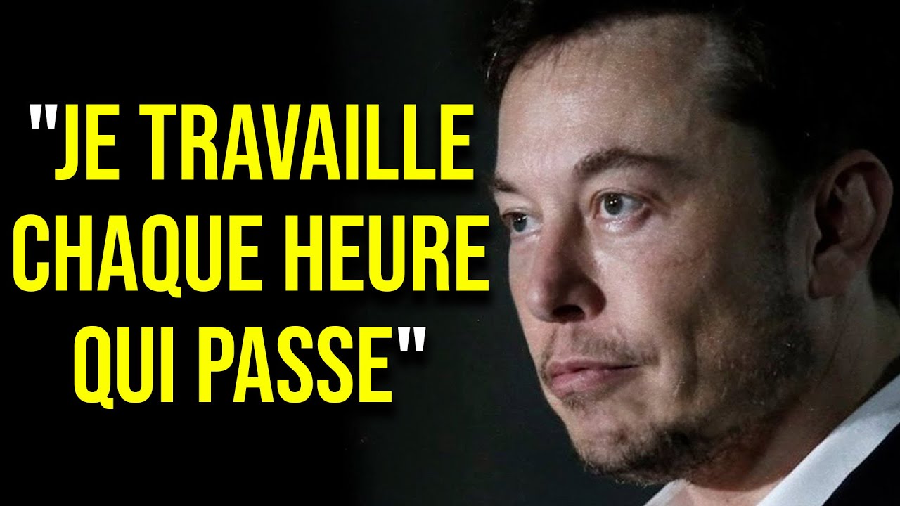 Voici comment Elon Musk est capable de travailler 120 heures par semaine