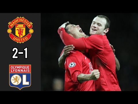 Man utd vs Lyon (1st & 2nd leg) UCL R16 2007/08