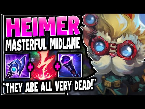 Heimerdinger is the mid gap KING! ⚡ Rushing a Rabadon Deathcap? | Season 11 - League of Legends