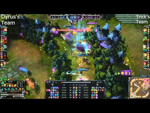League of Legends   Platinum Wars   Dyrus vs Trick2g NA #01