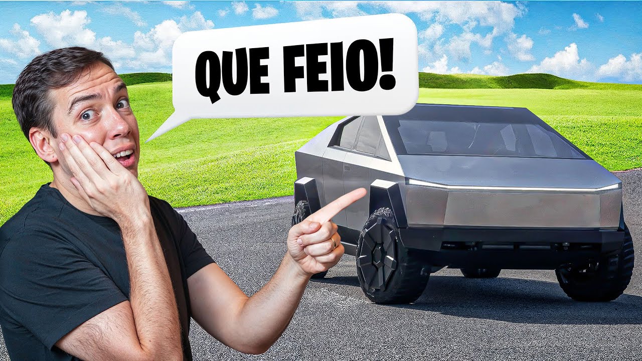 Por Que o Tesla Cybertruck é Tão Estranho? Entenda o Marketing por Trás!