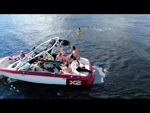 Wake throwdown in Bobcaygeon