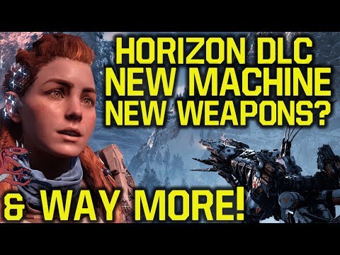 Horizon Zero Dawn DLC TRAILER FULL ANALYSES - RETURNING CHARACTER, NEW MACHINE & More!