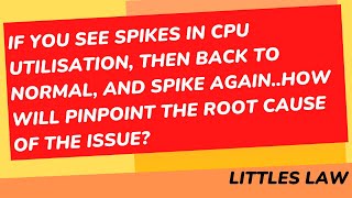 Performance Testing Interview Questions #cpuutilization #cpuusage #cpuspike #performancetesting