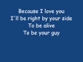Because i love you-Stevie B lyrics (For my lovely lady)