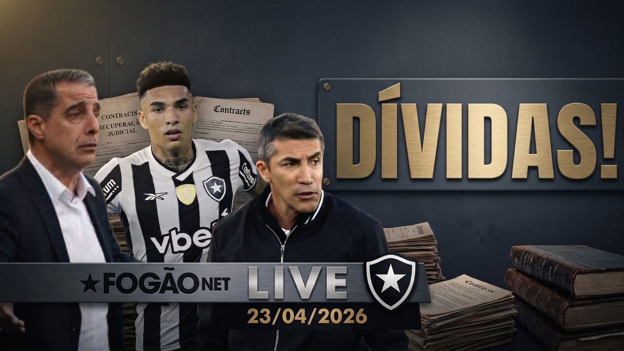 LIVE | SAF Botafogo divulga lista de credores; Alessandro Brito permanece no momento