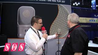 Video thumbnail for Neumann TLM 107 - AES 2013 by Sound On Sound magazine