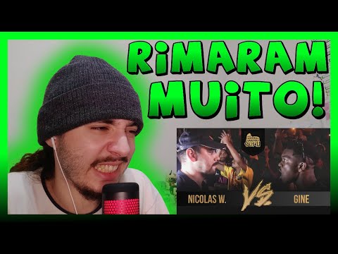 NICOLAS WALTER (RS) X GINE - BATALHA DO COLISEU - EDIÇÃO 84 | REACT BAUEB