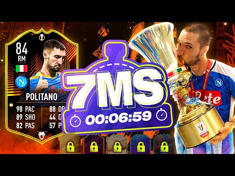 FIFA 22 - THE 50K MESSI!! RTTK 84 POLITANO 7 MINUTE SQUAD BUILDER - ULTIMATE TEAM