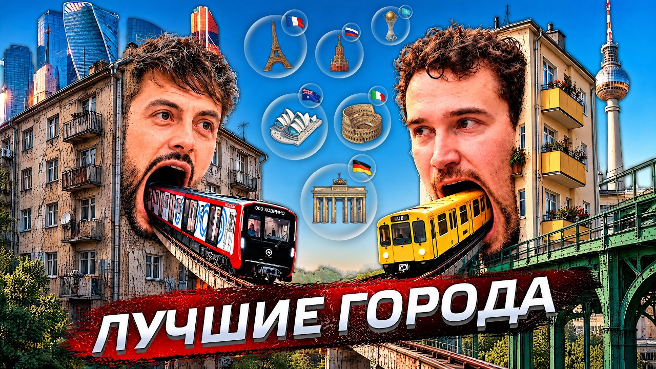 Где лучше жить? Берлин, Москва, Базель или Екатеринбург. Лучшие города с Арка?