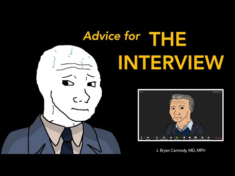 Advice for the Residency Interview