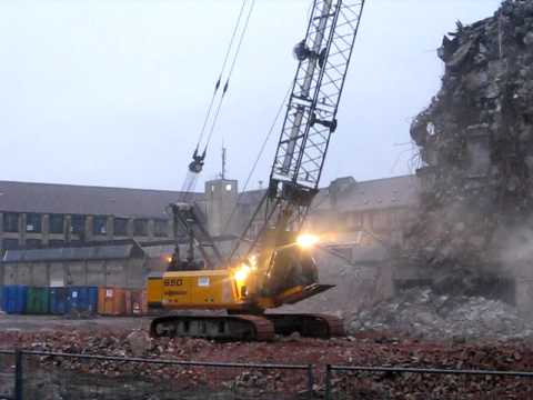 Tag 2 Abrissbirne zerlegt VEGRO in Kirschau / 2