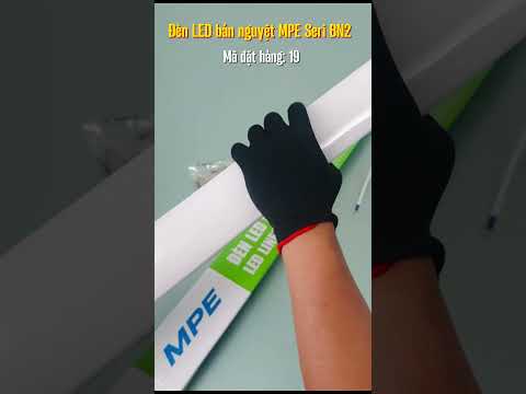 Đèn LED bán nguyệt thân nhựa MPE Seri BN2 18W 36W 48W
