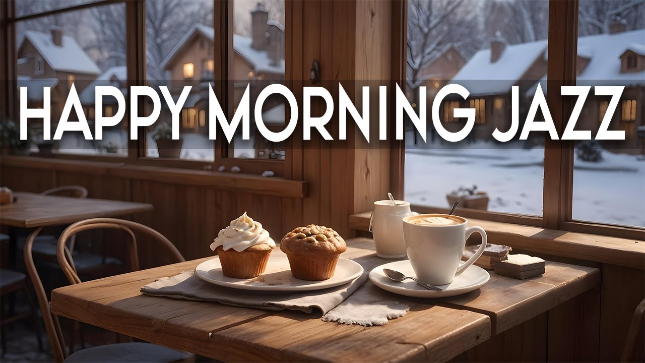 Happy Morning Jazz☕ Soothing Winter Piano Jazz Music and Bossa Nova Instrumental for Relaxation