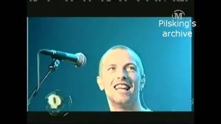 Coldplay - Hunting High and Low  (A-ha cover, Live in Norway, 2001, pro-shot)