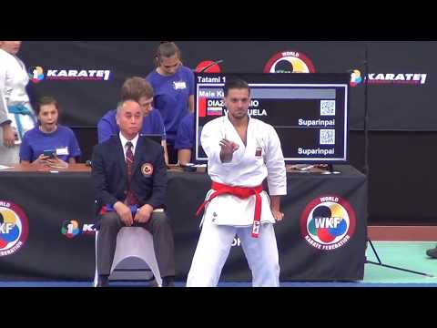 Karate1 Leipzig 2017 - Antonio Diaz - Suparinpei (SEMI-FINAL)