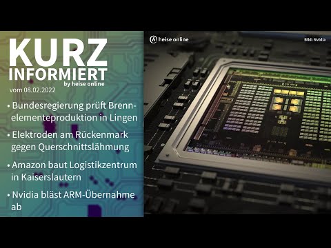 Atomkraft, Querschnittslähmung, Amazon, ARM | Kurz informiert vom 08.02.2022 by heise online