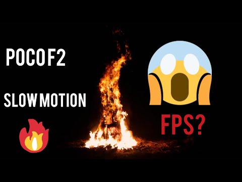 POCO F2 Slow motion video | 2019 Best Smartphone