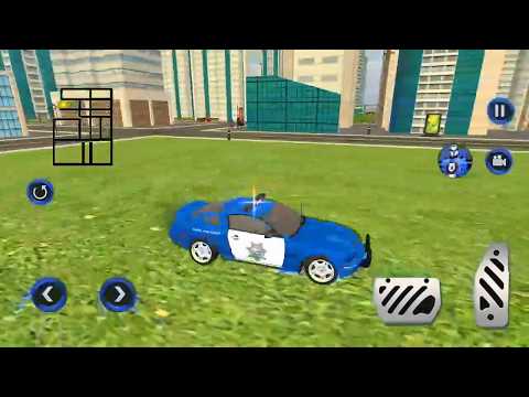 Airplane Pilot US Police Car | Transporter Games 3D | Android GamePlay - Car Games