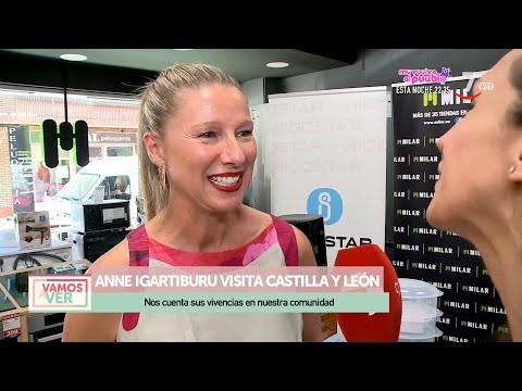 Anne Igartiburu inaugura las tiendas de Milar en Valladolid y Zamora | Vamos a ver